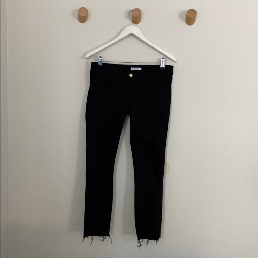 Good American maternity jeans black